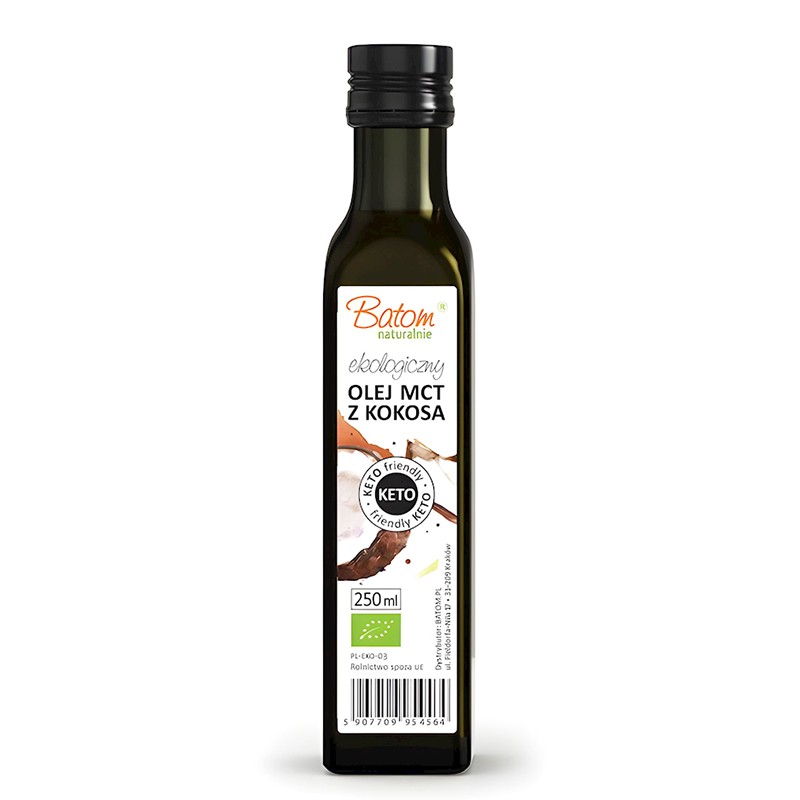 МСТ масло от кокос, БИО, 250 ml