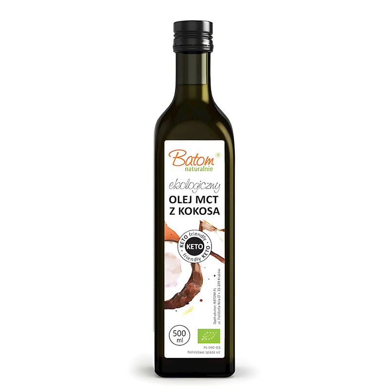 МСТ масло от кокос, БИО, 500 ml