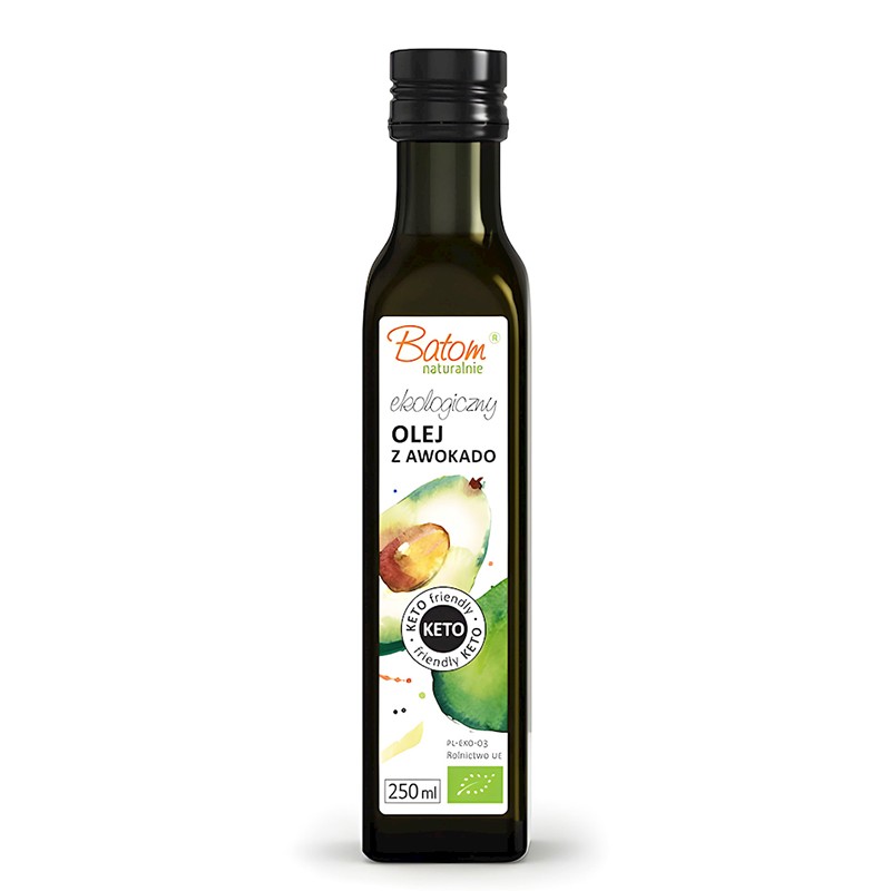 Масло от авокадо (студено пресовано), БИО, 250 ml