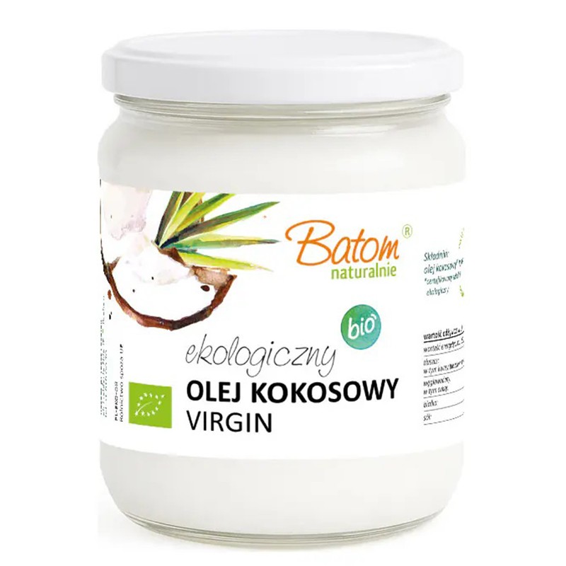 Кокосово масло (нерафинирано, студено пресовано), БИО, 500 ml