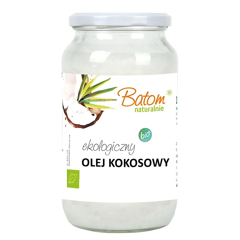 Кокосово масло (нерафинирано, студено пресовано), БИО, 1000 ml