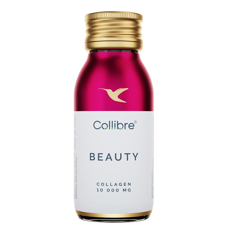 Течен колаген Beauty – Срещу бръчки и суха кожа, 10 000 mg + хиалуронова киселина, 15 флакона х 60 ml