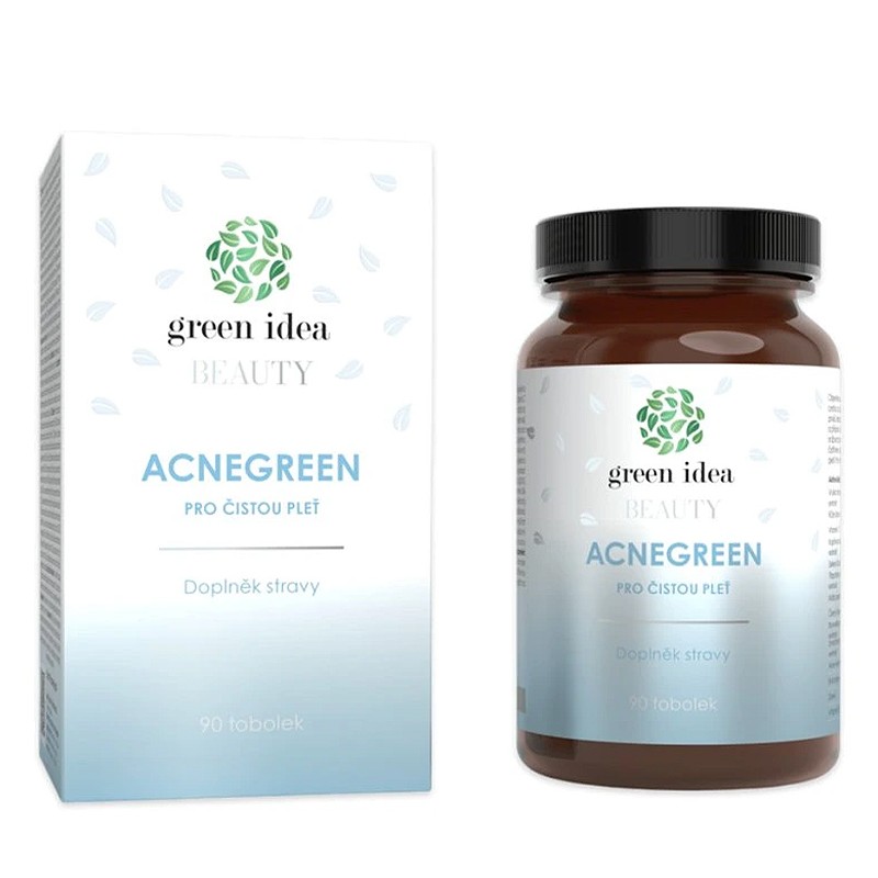 Acnegreen – Билков комплекс при акне и проблемна кожа, 90 капсули