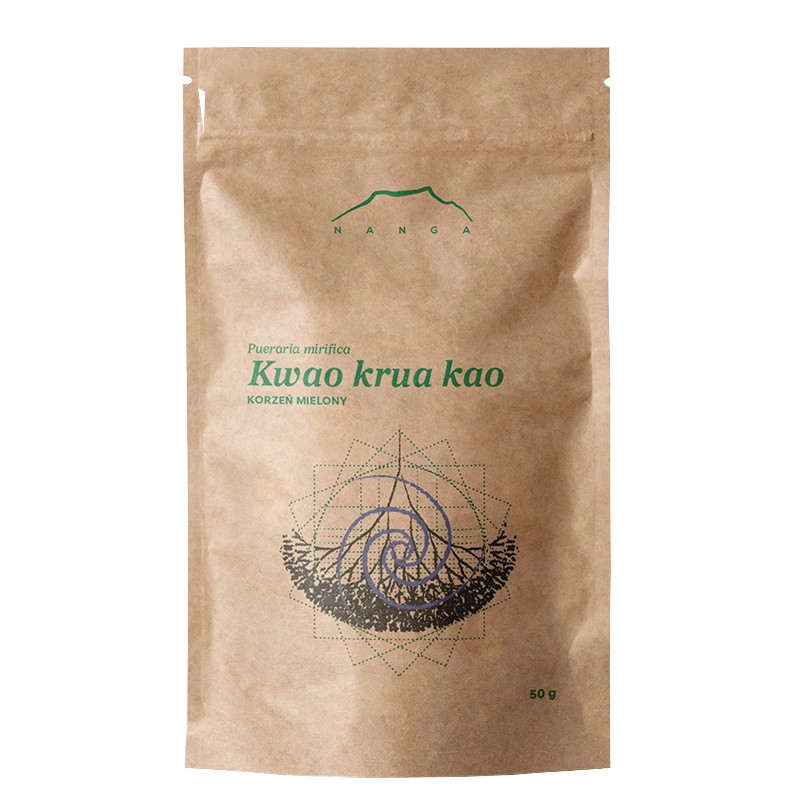 Пуерария мирифика (Kwao Krua Kao) – Билков прах за стягане на кожата, 50 g