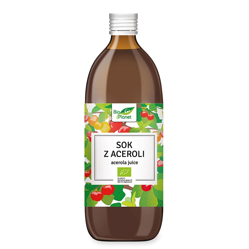 Сок от ацерола (пастьоризиран), БИО, 500 ml