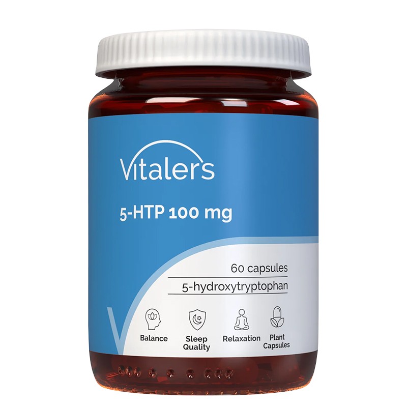 5-HTP – При нарушен сън и потиснато настроение, 100 mg, 60 капсули