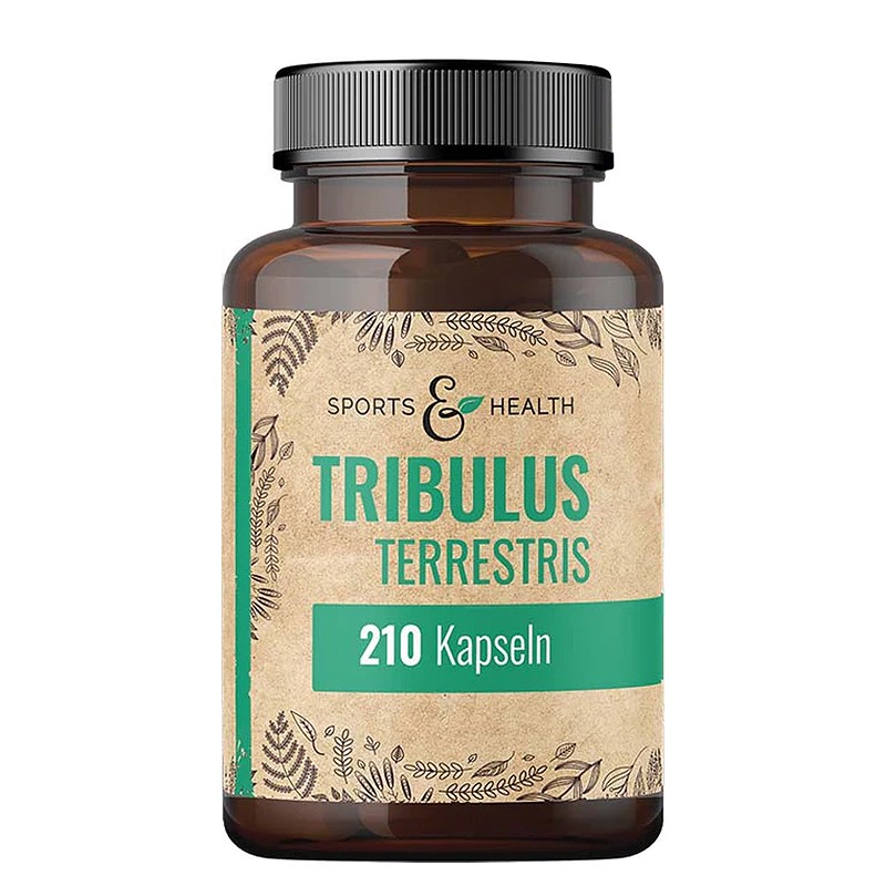 Трибулус Терестрис – При нисък тестостерон и намалено либидо, 530 mg, 210 капсули