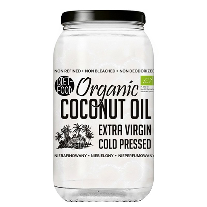 Кокосово масло, студено пресовано, БИО, 1000 ml