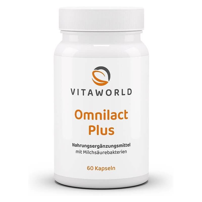 Omnilact Plus / Пробиотик Омнилакт Плюс 10 щама, 10 млрд. активни пробиотици, 60 капсули