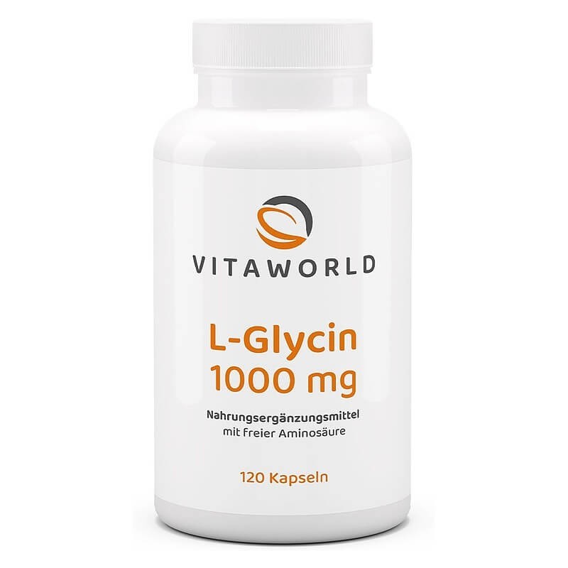 Антиоксидант - L-Глицин, 1000 mg х 120  капсули