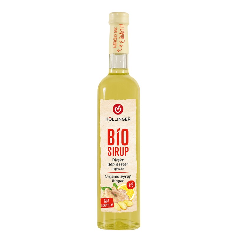 Сироп от джинджифил, директно пресован, БИО, 500 ml