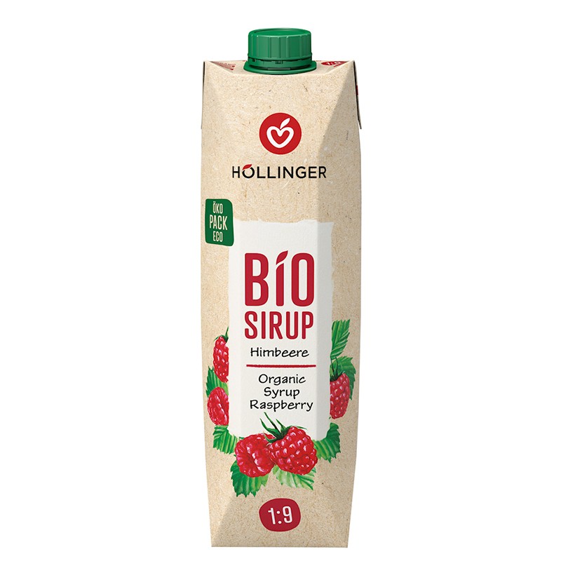 Малинов сироп с арония, БИО, 1 L