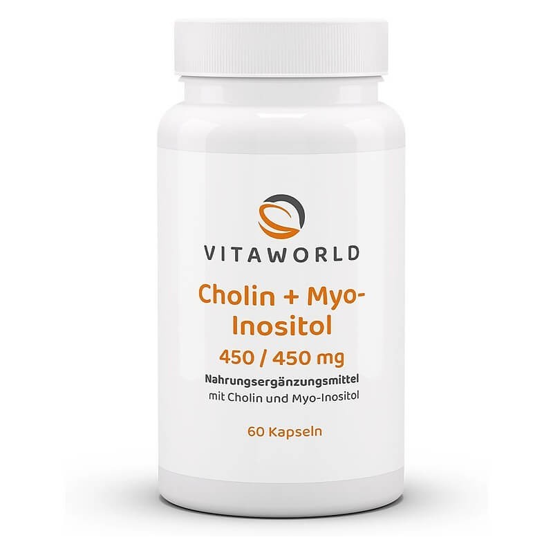 Cholin + Myo-inositol / Холин + Мио-инозитол 450 mg, 60 капсули