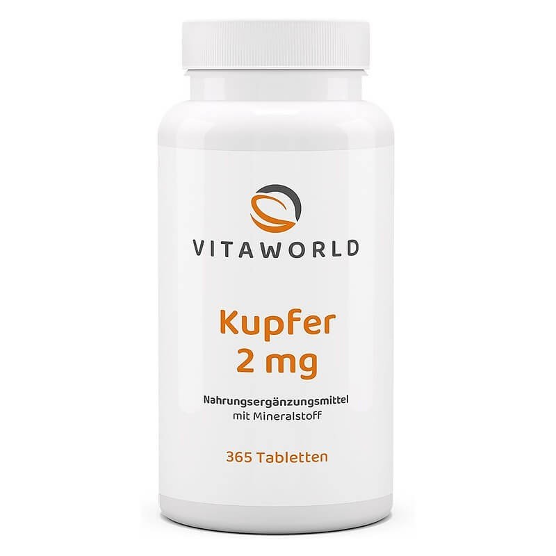 Антиоксидант - Мед (меден глюконат), 2 mg x 365 таблетки