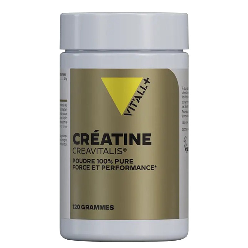 Креатин (Creavitalis) – Мускулна сила и спортно възстановяване, 3 g, 120 g прах