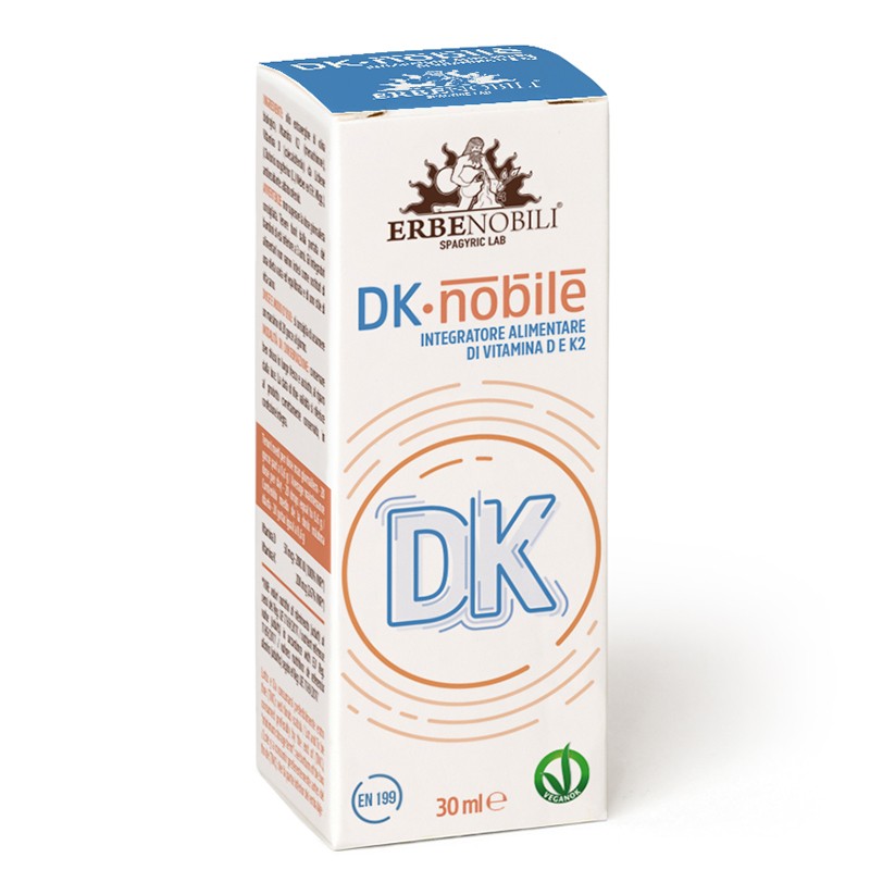 DK·nobile формула с витамин D3 и K2 - За здрави кости и зъби, 30 ml капки