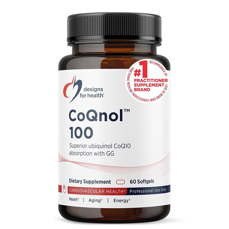 CoQnol 100 – За сърце и клетъчна енергия, убиквинол 100 mg, 60 софтгел капсули