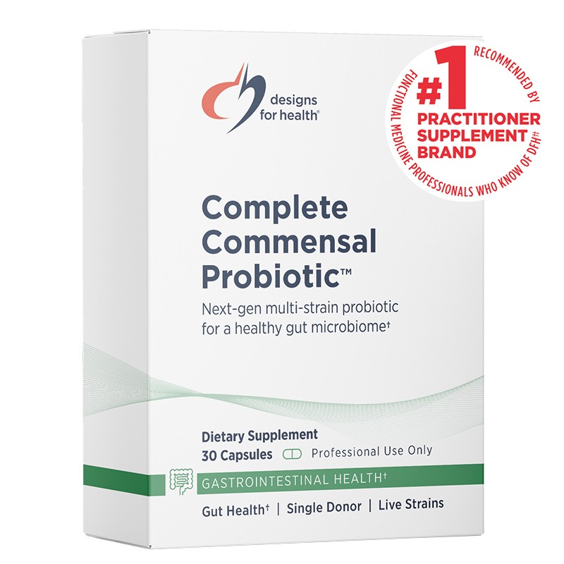 Complete Commensal Probiotic – С Акермансия за здрава чревна лигавица, 5 щама, 30 капсули