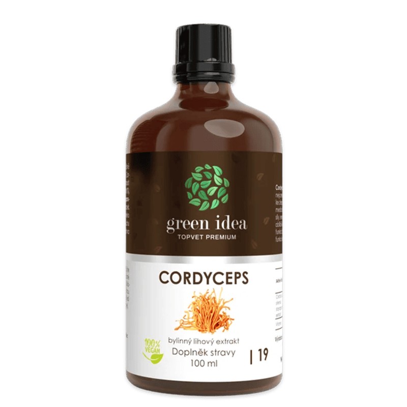 Кордицепс с витамин C – За имунитет и издръжливост, тинктура, 100 ml