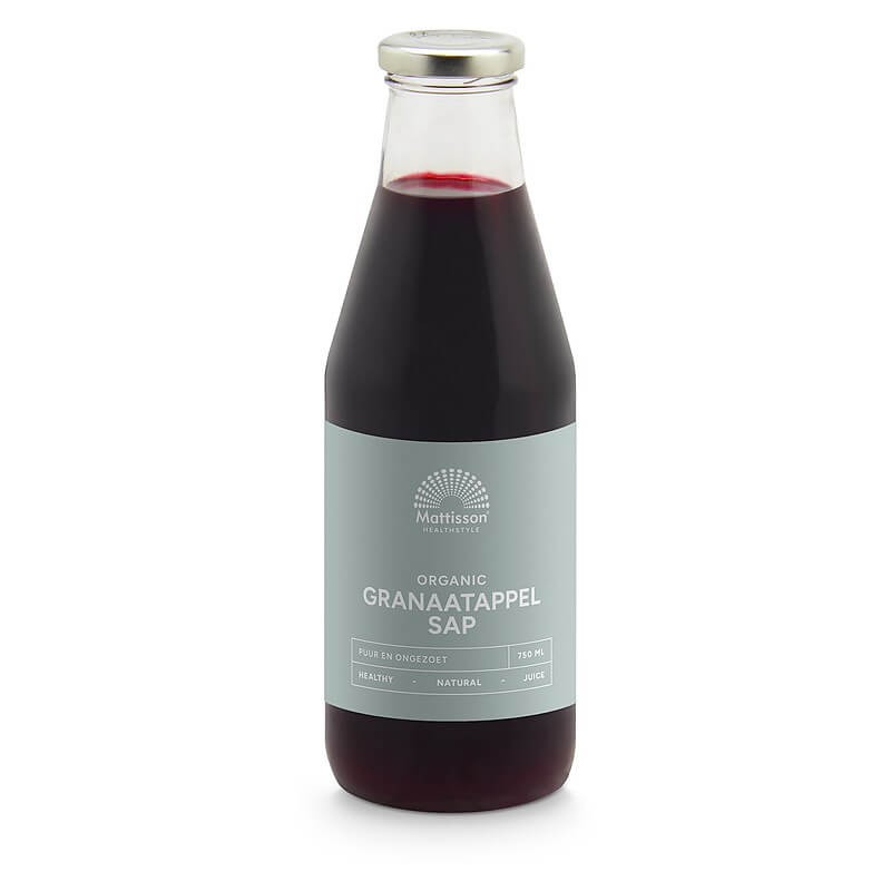 Био сок от нар – антиоксидант и тоник за енергия, 750 ml
