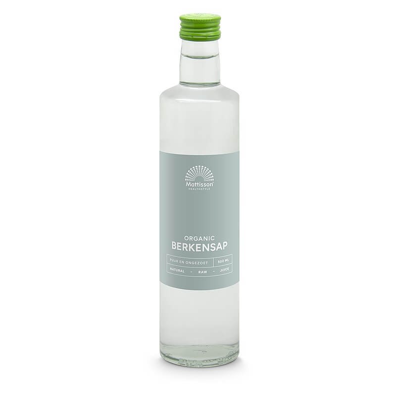 Био брезов сок - Детоксикация, тонус, силен имунитет, 500 ml, 5 дози