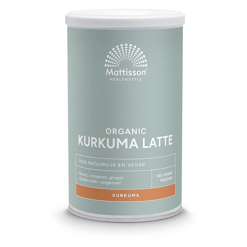 Лате Куркума с Рейши и Цейлонска канела Био, 160 g