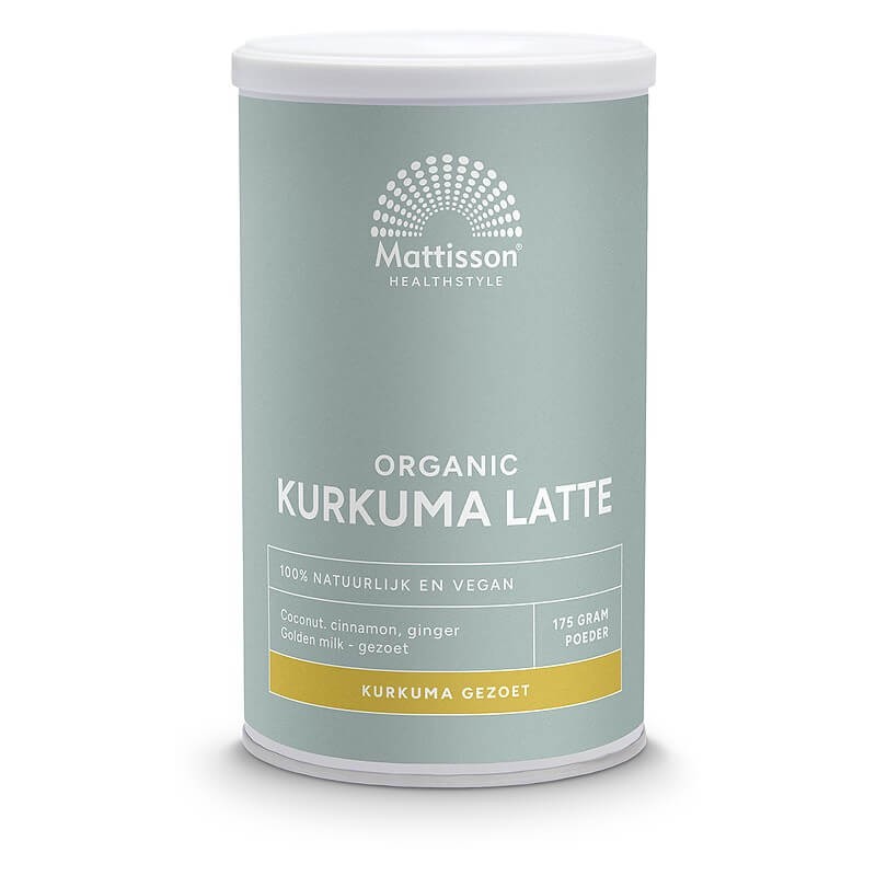 Био Лате Куркума с Кокос и Цейлонска канела, 175 mg прах