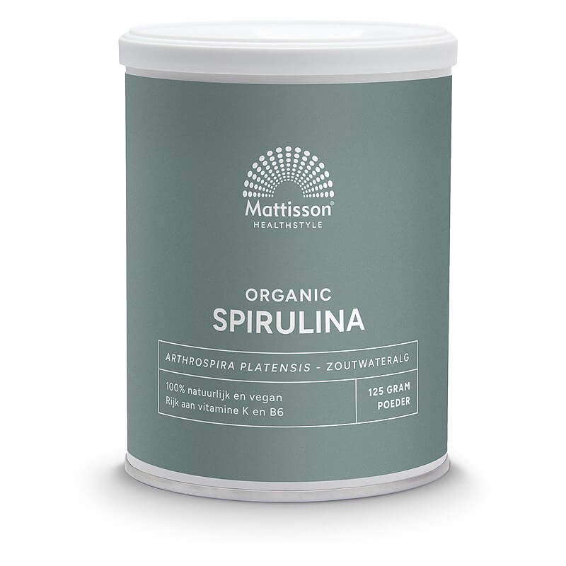 Спирулина за енергия и детокс, 125 g прах