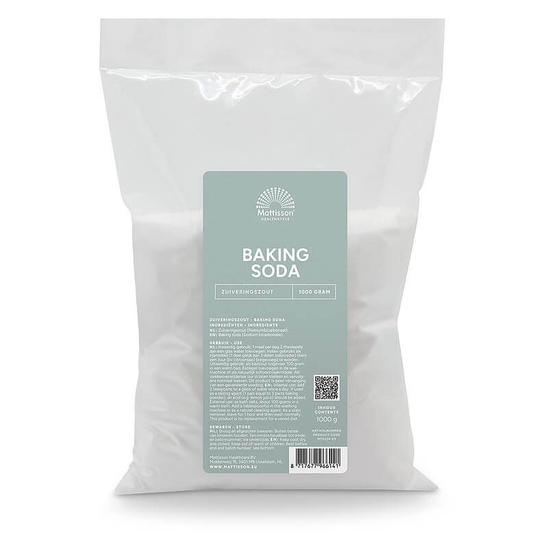 Сода бикарбонат – за готвене и почистване, 1 kg, прах