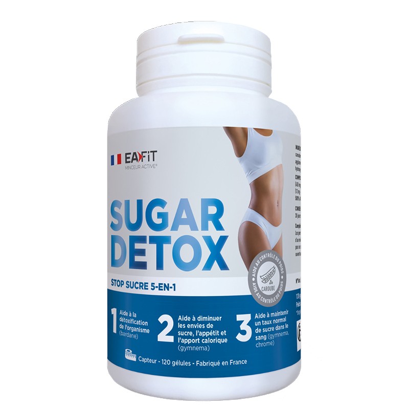 Sugar Detox – 30-дневна програма за баланс на кръвната захар и метаболизма, 120 капсули