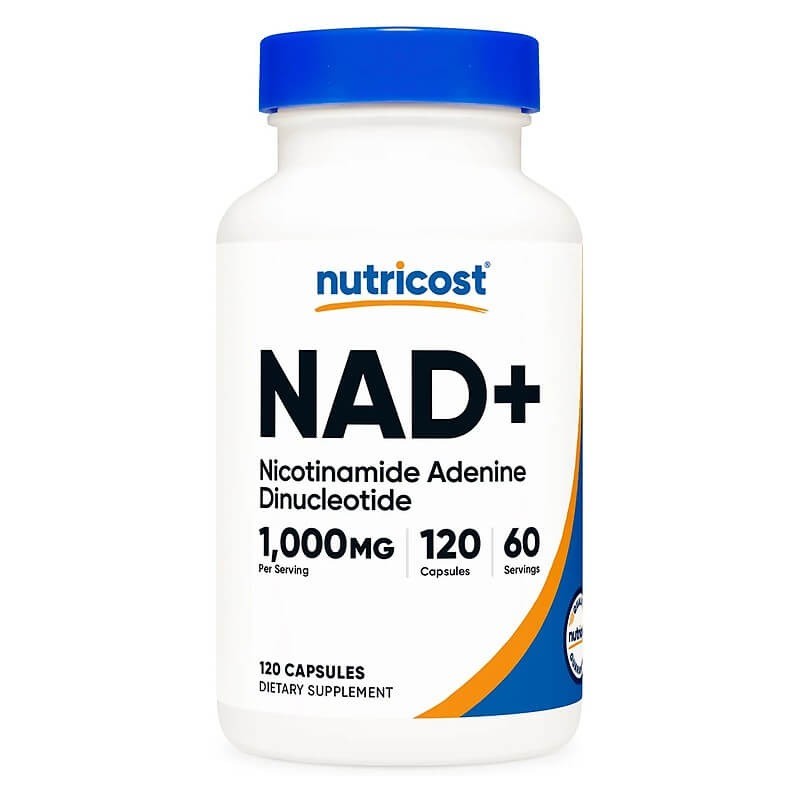 NAD+ (никотинамид аденин динуклеотид) – Анти-ейджинг и клетъчно възстановяване, 500 mg, 120 капсули