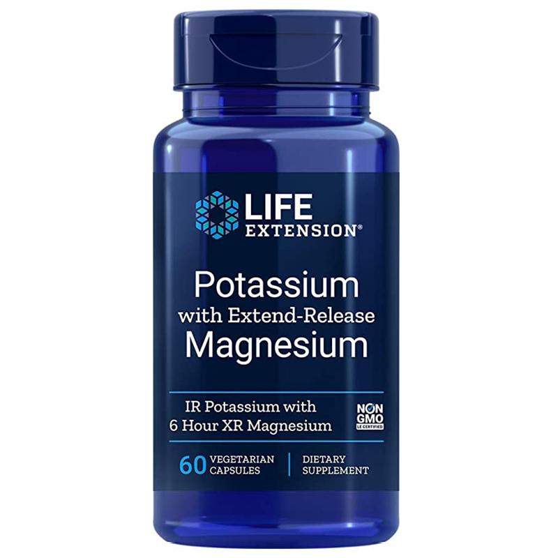 Potassium with Extend-Release Magnesium/ Калий и Магнезий с удължено освобождаване х 60 капсули