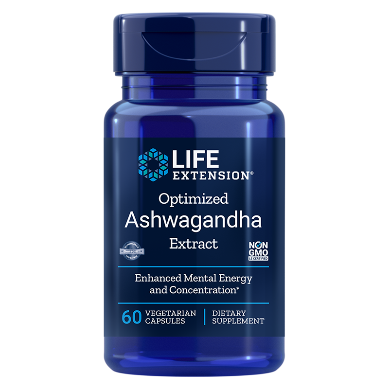 Ашваганда – антистрес и мозъчна функция - Стандартизиран екстракт, 125 mg, 60 капсули