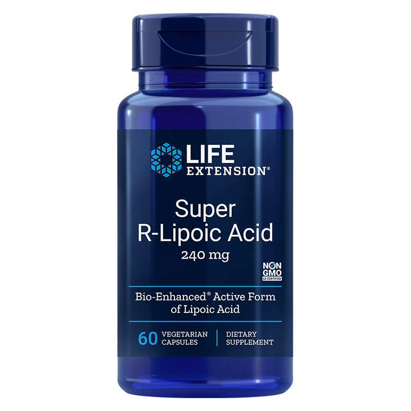Super R-Lipoic Acid / Алфа-липоева киселина (R-форма) 240 mg х 60 капсули
