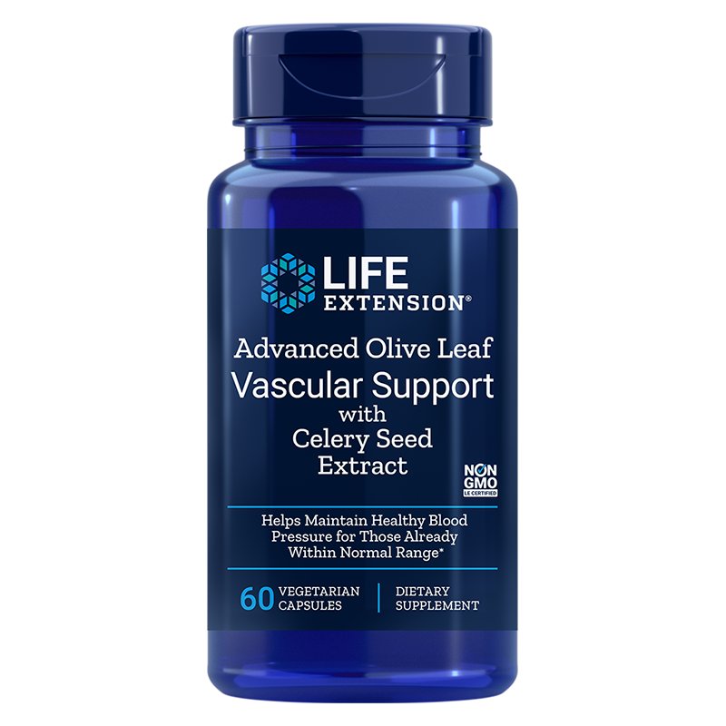 Advanced Olive Leaf with Celery Seed Extract/ В подкрепа на сърдечно-съдовата система х 60 капсули