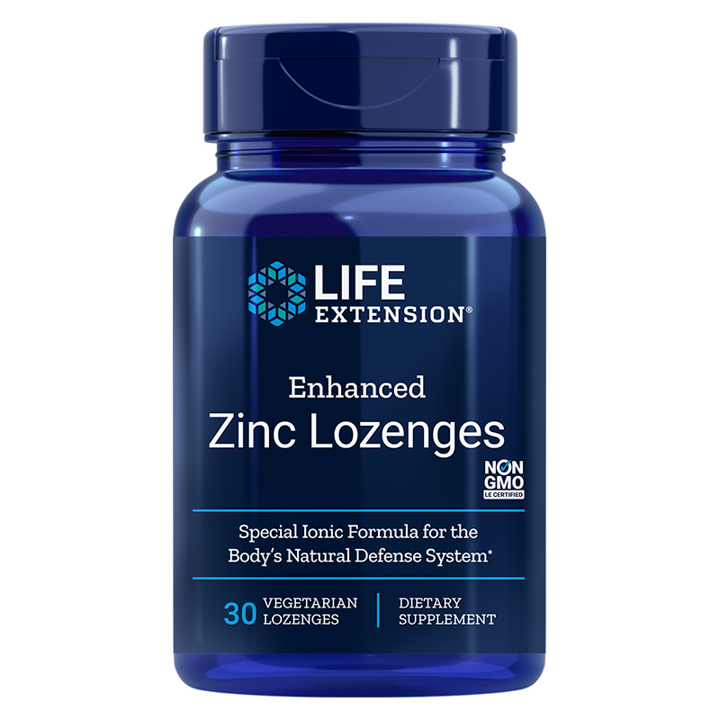 Enhanced Zinc Lozenges/ Цинк х 30 таблетки за смучене