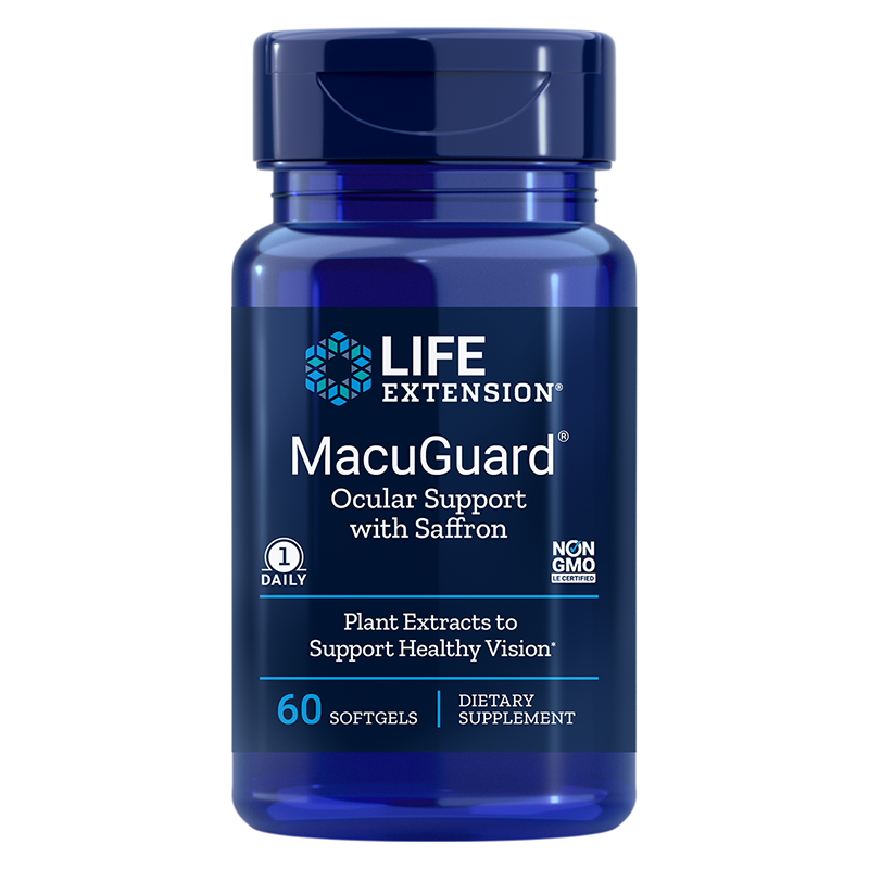 MacuGuard® - В подкрепа на зрението, 60 софтгел капсули