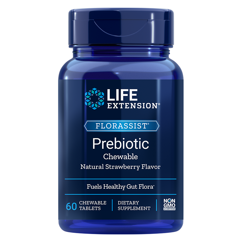 Florassist® Prebiotic Chewable/ Пребиотик х 60 дъвчащи таблетки
