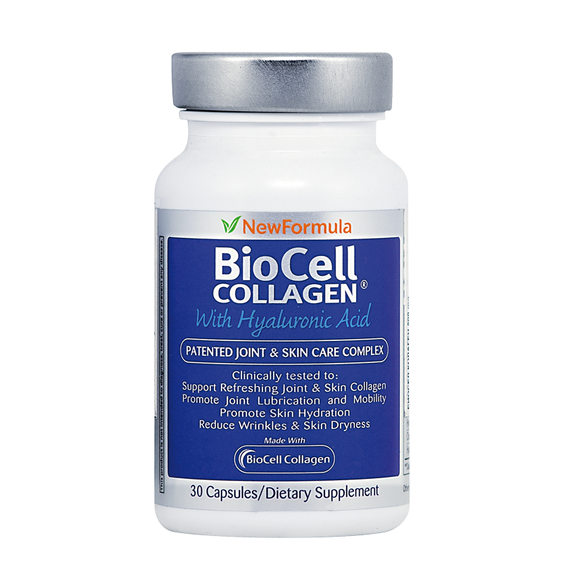 BioCell Collagen® with Hyaluronic Acid / Биосел Колаген 500 mg x 30 капсули