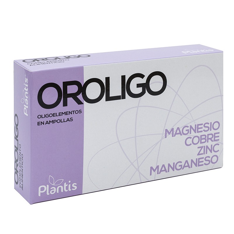 Магнезий, мед, цинк и манган за силен имунитет - Оroligo Oligoelementos, 20 ампули за пиене