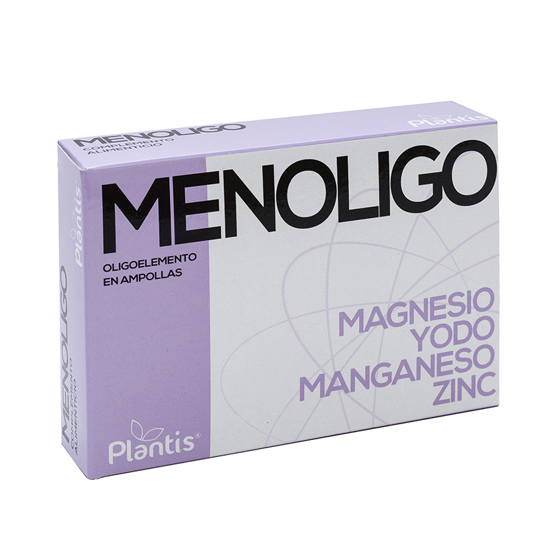 Магнезий, йод, манган, цинк – при менопауза - Menoligo Oligoelementos - 20 ампули за пиене