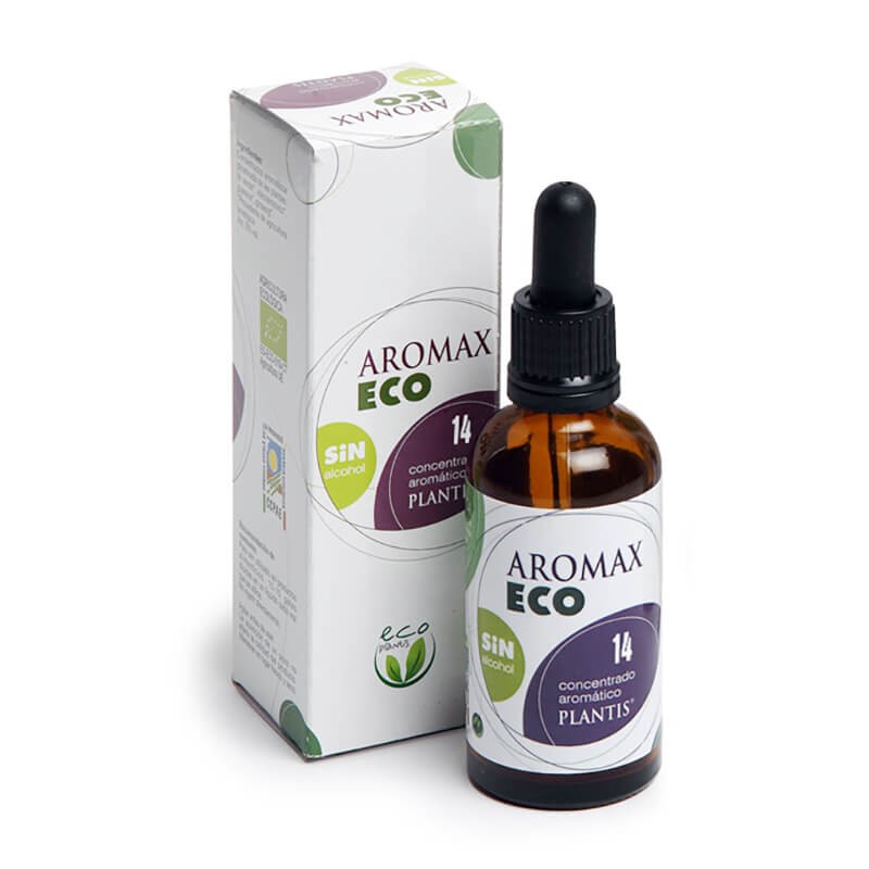 Билкова тинктура за здраво сърце - Aromax Eco 14, без алкохол 50 ml
