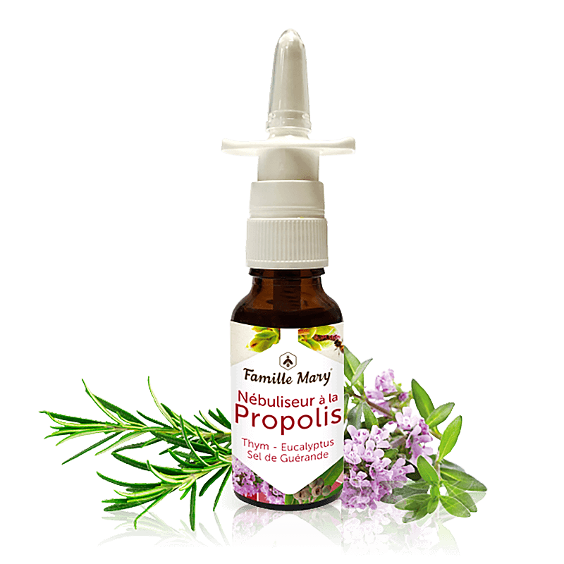 Спрей за нос с прополис, мащерка, розмарин и евкалипт, 20 ml