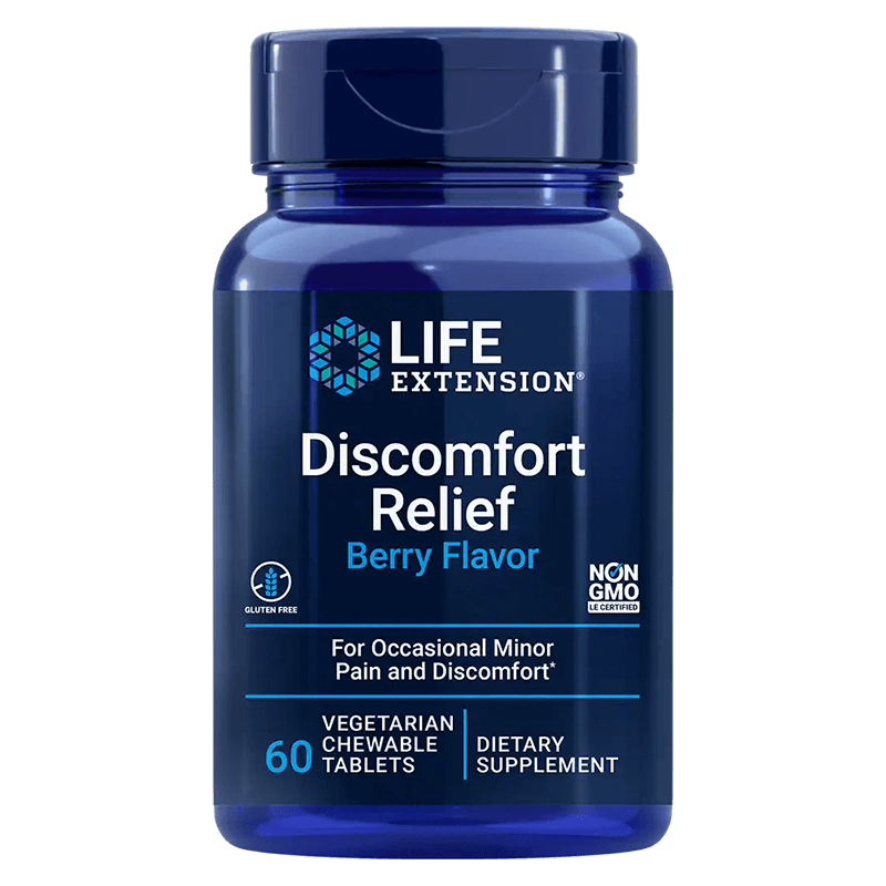 PEA Discomfort Relief/ ПЕА (Палмитоилетаноламид) 600 mg х 60 дъвчащи таблетки