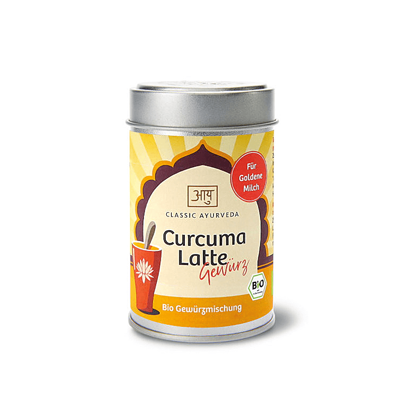 Curcuma Latte Gewürz bio Ayurveda / Био куркума лате "златно мляко", 80 g