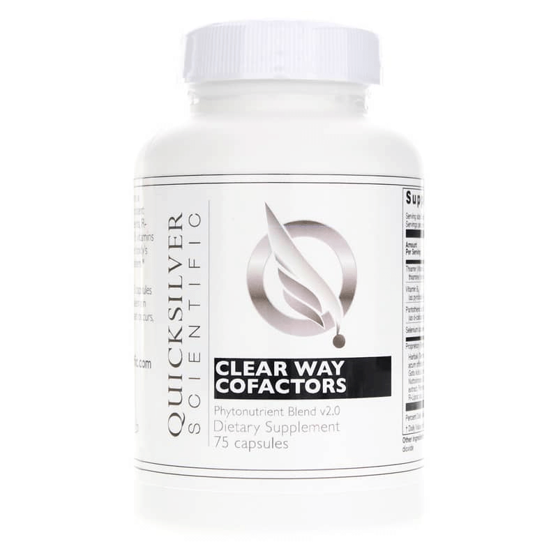 Мощна антиоксидантна формула Clear Way Cofactors® - Антиейджинг, енергия и неврологично здраве, 75 капсули