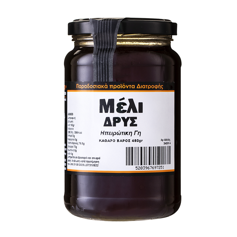 Дъбов (манов) мед от Епир, Гърция,  450 грама