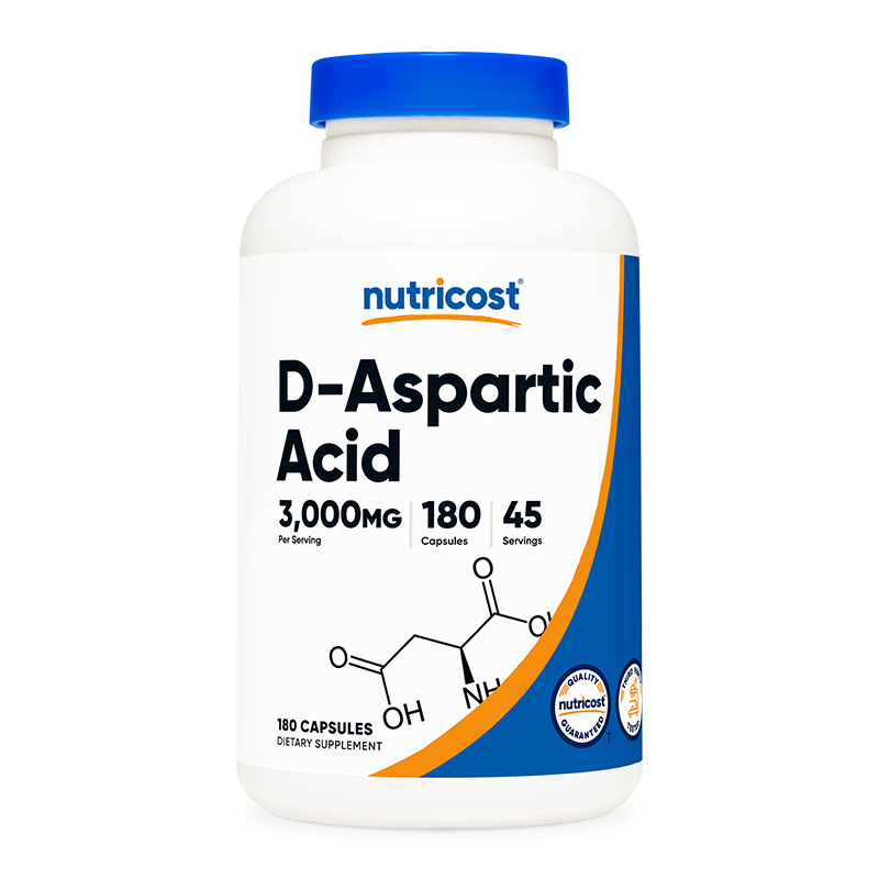 Мъжко здраве - D-Аспарагинова киселина, 3000 mg/180 капсули