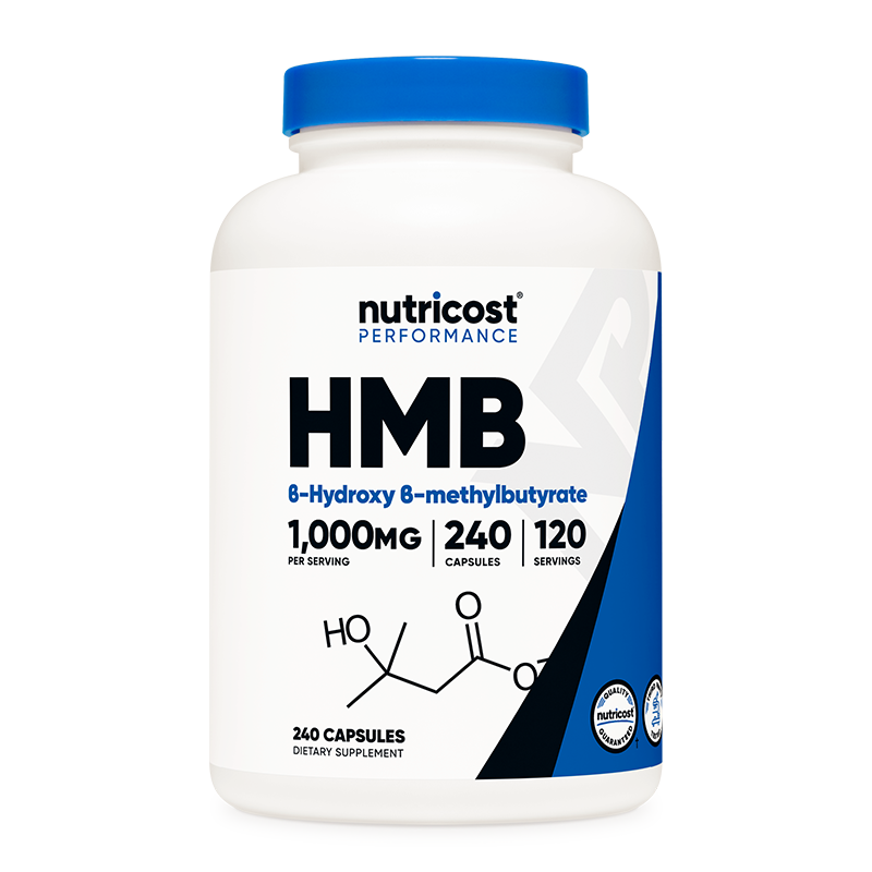 При активен спорт - HMB (Бета-хидрокси-бета-метилбутират), 500 mg/240 капсули, 120 дози