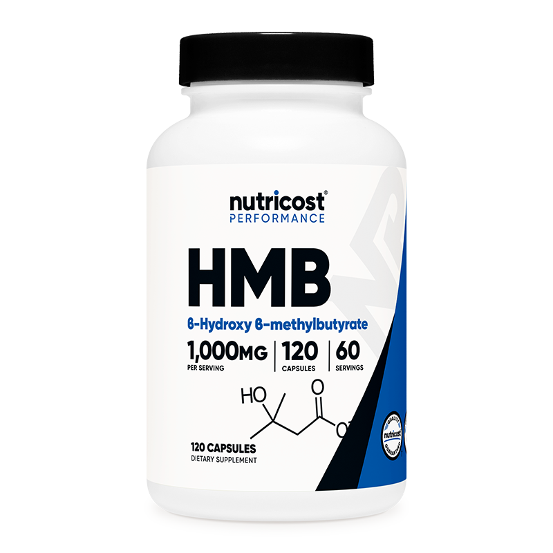 При активен спорт - HMB (Бета-хидрокси-бета-метилбутират), 500 mg/120 капсули, 60 дози